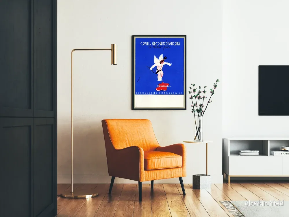 Vintage medicinsk poster för Sedo-Hemostatiska suppositorier - Bild 2