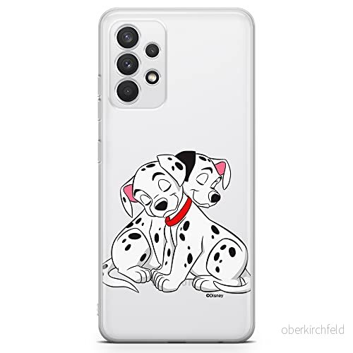 ERT GROUP mobiltelefonfodral för Samsung A32 4G LTE originalt och officiellt licensierat Disney mönster Dalmatians 005 Vit optimalt anpassad till formen på mobiltelefonen, gedeeltelijk transparant 5904805890451