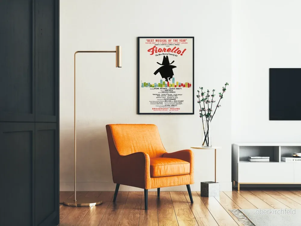 Vintageposter Fiorello! - Kultmusikalisk komedi - Bild 2