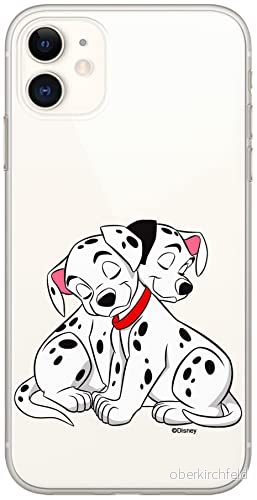 ERT GROUP mobiltelefonfodral för Iphone 11 originalt och officiellt licensierat Disney mönster Dalmatians 005 optimalt anpassad till formen på mobiltelefonen, gedeeltelijk transparant 5904805889134