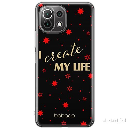 ERT GROUP mobiltelefonfodral för Xiaomi 11 LITE 4G/5G originalt och officiellt licensierat Babaco mönster Positive vibes 006, fodral tillverkad av TPU plast 5903932959284