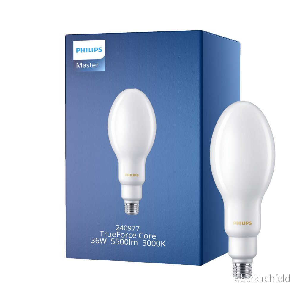 Philips TrueForce Core, 36 W, 125 E27, 5500 LM, 25000 h, Vit 8719514299276