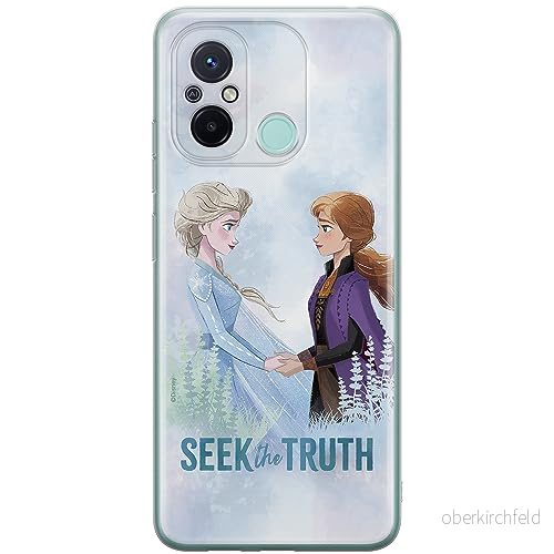 ERT GROUP mobiltelefonfodral för Xiaomi REDMI 12C/ 11A originalt och officiellt licensierat Disney mönster Frozen 006 anpassad till formen på mobiltelefonen, fodral tillverkad av TPU plast 5905511839840