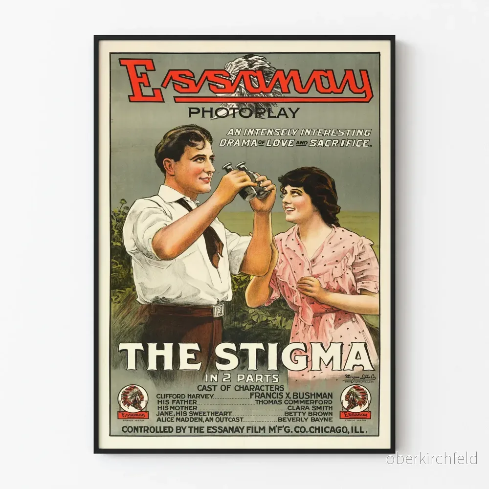 Vintageposter The Stigma Essanay Photoplay Vintageposter The Stigma Essanay Photoplay