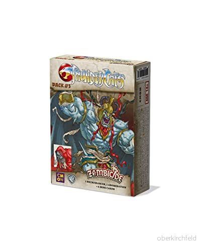 CMON Zombicide Thundercats Pack 3 Monsterförlängning Kännarspel Dungeon Crawler 16 spelare Från 14 år 60120 minuter tyska flerspråkig 889696012616