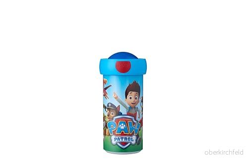 Mepal Stängningsmugg Campus drickkopp läckagesäker vattenflaska för barn återanvändbar mugg BPA fri och diskmaskinssäker 300 ml Paw Patrol 8711269947105