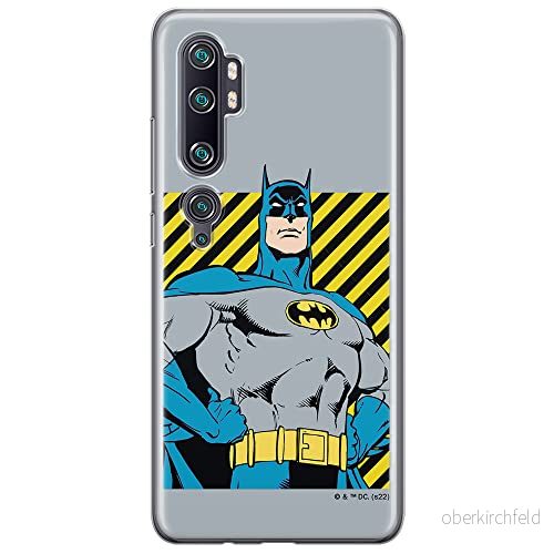 ERT GROUP mobiltelefonfodral för Xiaomi MI NOTE 10 / PRO originalt och officiellt licensierat DC mönster Batman 069 anpassad till formen på mobiltelefonen, fodral tillverkad av TPU plast 5905131525277