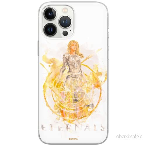 ERT GROUP mobiltelefonfodral för Iphone 13 PRO originalt och officiellt licensierat Marvel mönster Eternals 016 Vit optimalt anpassad till formen på mobiltelefonen, fodral tillverkad av TPU plast 5904805136931