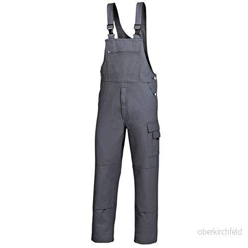 BP 1479 720 53 64/66 arbetsväska, dolt tryckknapp och fickor, 305,00 g/m² förstärkt bomull, mörkgrå, 4010365732511