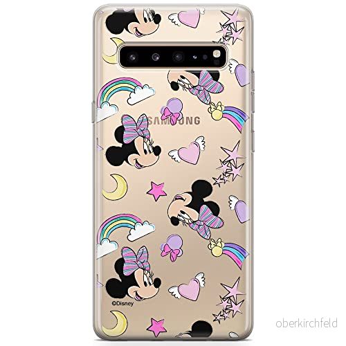 ERT GROUP Mobiltelefonskal för Samsung S10 5G original och officiellt licensierat Disney mönster Mimmi Musse 031 optimalt anpassad till mobiltelefonens form, delvis transparent 5904805499753