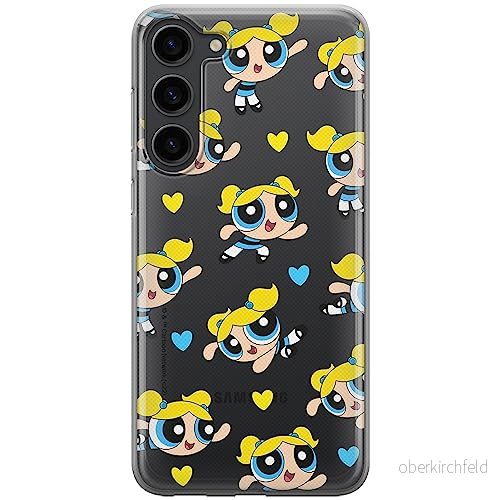 ERT GROUP mobiltelefonfodral för Samsung S23 PLUS originalt och officiellt licensierat The Powerpuff Girls mönster 008, gedeeltelijk transparant 5905511958473