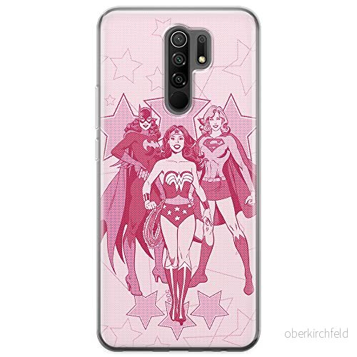 ERT GROUP mobiltelefonfodral för Xiaomi REDMI 9 originalt och officiellt licensierat DC mönster Super Girls 002 optimalt anpassad till formen på mobiltelefonen, fodral tillverkad av TPU plast 5903040307243