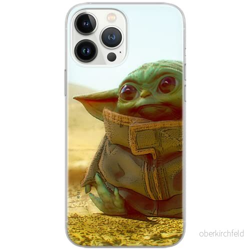 ERT GROUP mobiltelefonfodral för Samsung F62 / M62 originalt och officiellt licensierat Star Wars mönster Baby Yoda 003 optimalt anpassad till formen på mobiltelefonen, fodral tillverkad av TPU plast 5904805536038
