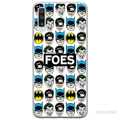 ERT GROUP mobiltelefonfodral för Samsung A70 originalt och officiellt licensierat DC mönster Batman 078 optimalt anpassad till formen på mobiltelefonen, gedeeltelijk transparant 5905131499349