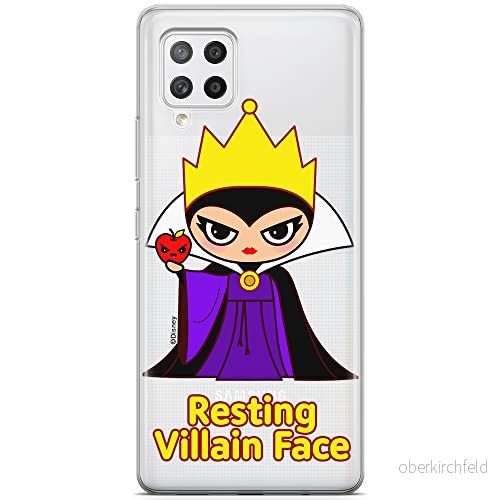 ERT GROUP mobiltelefonfodral för Samsung A42 5G originalt och officiellt licensierat Disney mönster The Evil Queen 002 optimalt anpassad till formen på mobiltelefonen, gedeeltelijk transparant 5905131498212