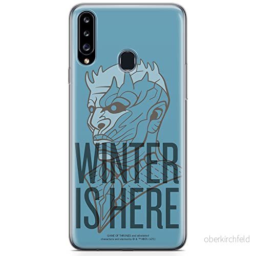 ERT GROUP mobiltelefonfodral för Samsung A20S originalt och officiellt licensierat Game od Thrones mönster of 016 anpassad till formen på mobiltelefonen, fodral tillverkad av TPU plast 5903932686036