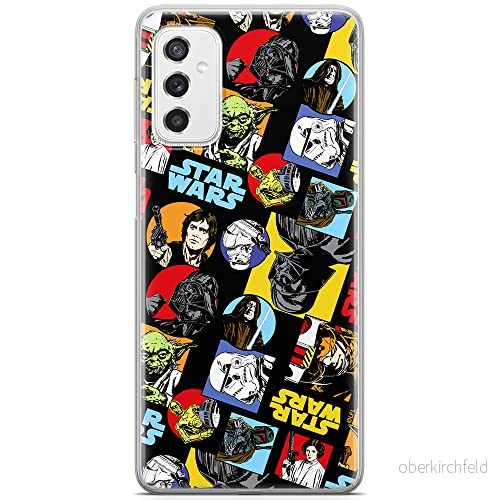 ERT GROUP mobiltelefonfodral för Samsung M52 5G originalt och officiellt licensierat Star Wars mönster 018 optimalt anpassad till formen på mobiltelefonen, fodral tillverkad av TPU plast 5904805491580