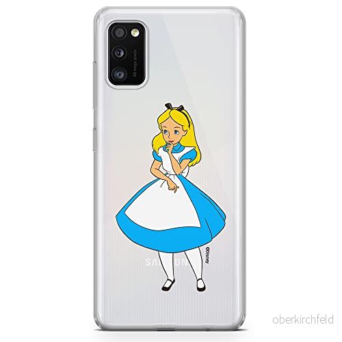 ERT GROUP mobiltelefonfodral för Samsung A41 originalt och officiellt licensierat Disney mönster Alice 010 optimalt anpassad till formen på mobiltelefonen, gedeeltelijk transparant 5905131194060