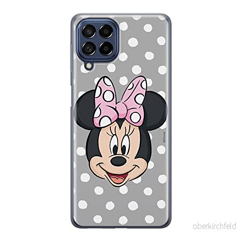 ERT GROUP mobiltelefonfodral för Samsung M53 5G originalt och officiellt licensierat Disney mönster Minnie 057 optimalt anpassad till formen på mobiltelefonen, fodral tillverkad av TPU plast 5905511379902