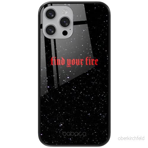 ERT GROUP mobiltelefonfodral för Apple Iphone 7 PLUS/ 8 PLUS originalt och officiellt licensierat Babaco mönster Find your fire 002 tillverkad av härdat glas, anpassat till mobilens form, skyddsfodral 5903932888591