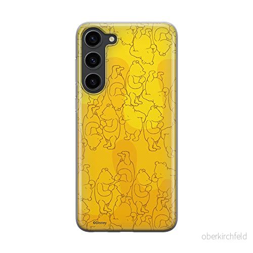 ERT GROUP mobiltelefonfodral för Samsung S23 originalt och officiellt licensierat Disney mönster Winnie the Pooh & Friends 003 anpassad till formen på mobiltelefonen, fodral tillverkad av TPU plast 5905511418397