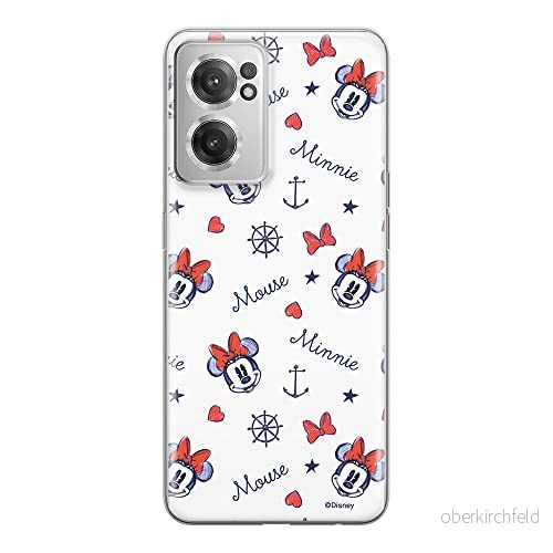 ERT GROUP mobiltelefonfodral för Oneplus NORD CE 2 originalt och officiellt licensierat Disney mönster Minnie 007 optimalt anpassad till formen på mobiltelefonen, fodral tillverkad av TPU plast 5905511282943