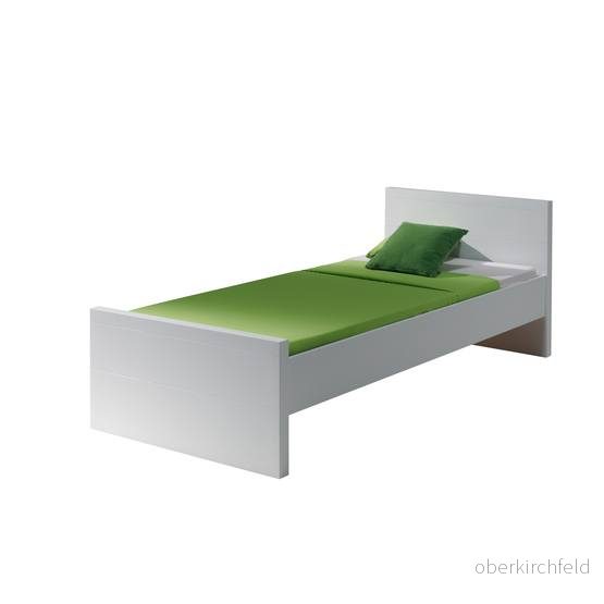 Vipack Säng Lara 90x200 Cm Vit 5420070207119