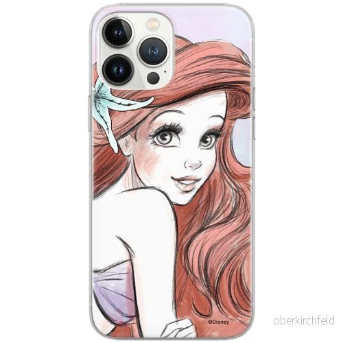 ERT GROUP mobiltelefonfodral för Apple Iphone 6/6S originalt och officiellt licensierat Disney mönster Ariel 005 Vit optimalt anpassad till formen på mobiltelefonen, fodral tillverkad av TPU plast 5902980563238