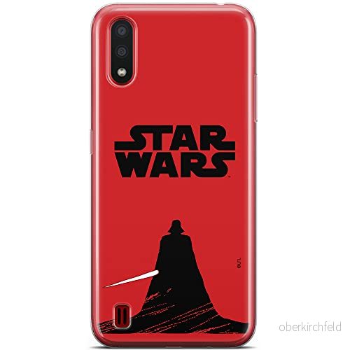 ERT GROUP mobiltelefonfodral för Samsung A01 originalt och officiellt licensierat Star Wars mönster Darth Vader 015 optimalt anpassad till formen på mobiltelefonen, fodral tillverkad av TPU plast 5904805428654
