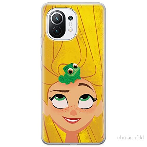 ERT GROUP mobiltelefonfodral för Xiaomi 11 originalt och officiellt licensierat Disney mönster Rapunzel and Pascal 001 anpassad till formen på mobiltelefonen, fodral tillverkad av TPU plast 5903537097497