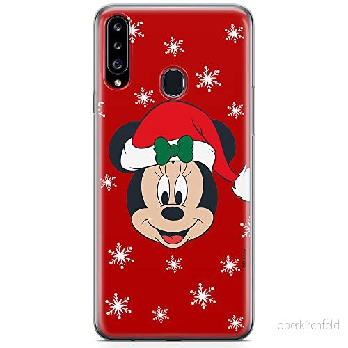 ERT GROUP mobiltelefonfodral för Samsung A20S originalt och officiellt licensierat Disney mönster Minnie 061 optimalt anpassad till formen på mobiltelefonen, fodral tillverkad av TPU plast 5904805436468