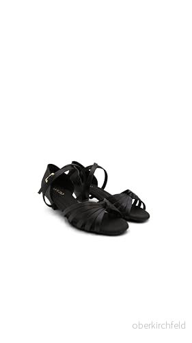 Capezio Silvia 1,25 tum ballroom shoe, svart, 10,5 W 886275601766