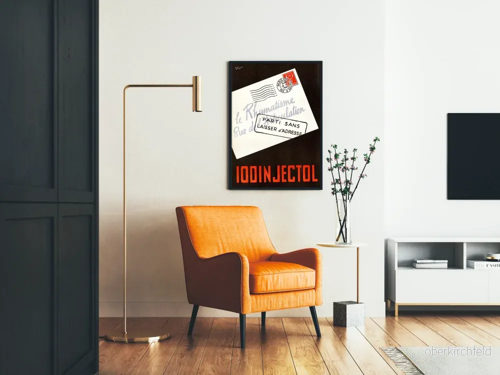 Vintageposter Iodinjectol av René Le Tétier - Bild 2