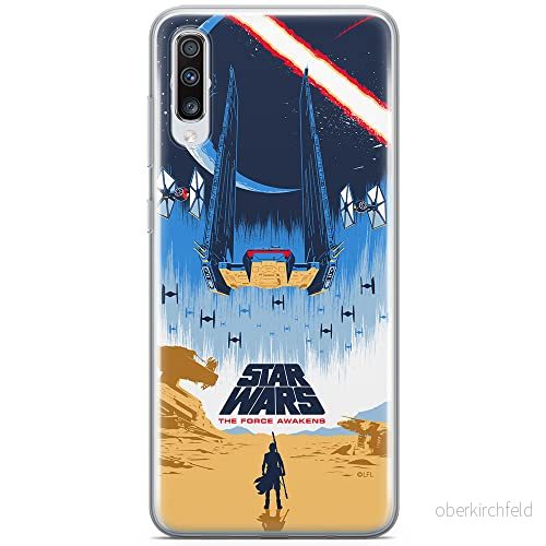 ERT GROUP mobiltelefonfodral för Samsung A70 originalt och officiellt licensierat Star Wars mönster 034 optimalt anpassad till formen på mobiltelefonen, fodral tillverkad av TPU plast 5903537337340