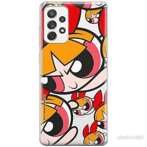 ERT GROUP mobiltelefonfodral för Samsung A73 5G originalt och officiellt licensierat The Powerpuff Girls mönster 010, gedeeltelijk transparant 5905511959890