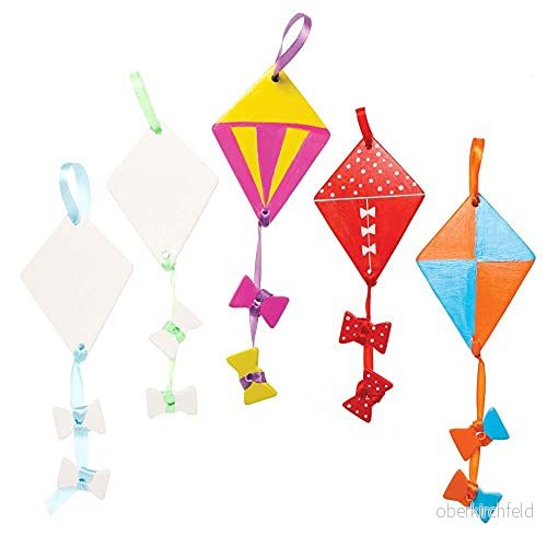 Baker Ross Kite Keramiska dekorationer, 5 pack 5051174119086