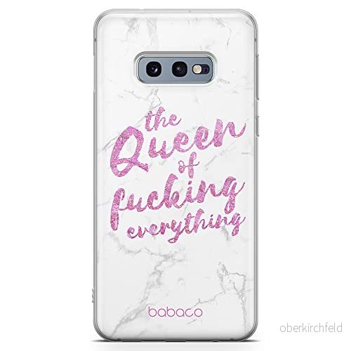 ERT GROUP mobiltelefonfodral för Samsung S10e originalt och officiellt licensierat Babaco mönster Queen 003 optimalt anpassad till formen på mobiltelefonen, fodral tillverkad av TPU plast 5904805395819
