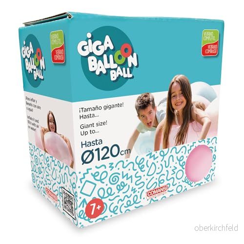 Comansi Giga Balloon Utomhusspel, Rosa (C23022) 8412906230221