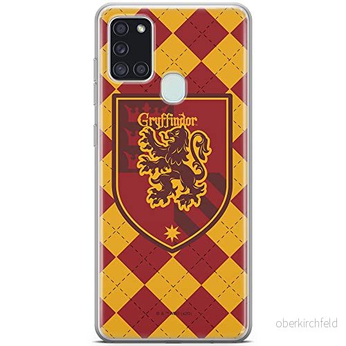 ERT GROUP mobiltelefonfodral för Samsung A21s originalt och officiellt licensierat Harry Potter mönster 001 optimalt anpassad till formen på mobiltelefonen, fodral tillverkad av TPU plast 5903932099737