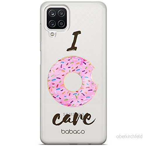 ERT GROUP mobiltelefonfodral för Samsung A12 / M12 originalt och officiellt licensierat Babaco mönster Donut 001 optimalt anpassad till formen på mobiltelefonen, gedeeltelijk transparant 5904805405648