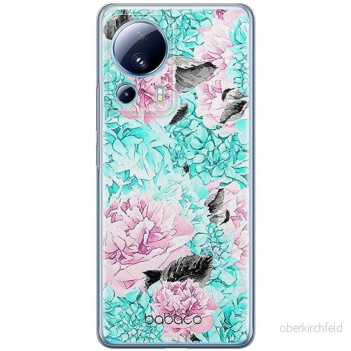 ERT GROUP mobiltelefonfodral för Xiaomi 13 LITE/CIVI 2 originalt och officiellt licensierat Babaco mönster Flowers 003 optimalt anpassad till formen på mobiltelefonen, fodral tillverkad av TPU plast 5905511924720