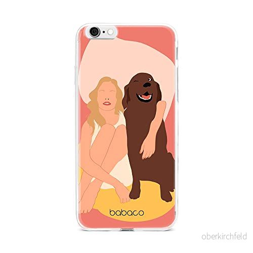 ERT GROUP mobiltelefonfodral för Iphone 6/6S originalt och officiellt licensierat Babaco mönster Dogs 007 optimalt anpassad till formen på mobiltelefonen, fodral tillverkad av TPU plast 5905131050274