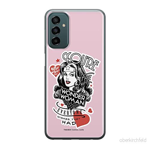 ERT GROUP mobiltelefonfodral för Samsung M13 4G/M23 5G/F23 originalt och officiellt licensierat DC mönster Wonder Woman 014 anpassad till formen på mobiltelefonen, fodral tillverkad av TPU plast 5905511376529