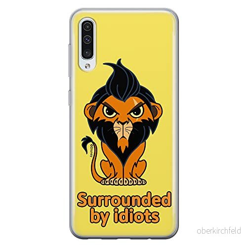 ERT GROUP mobiltelefonfodral för Samsung A50/ A50s/ A30s originalt och officiellt licensierat Disney mönster Scar 001 optimalt anpassad till formen på mobiltelefonen, fodral tillverkad av TPU plast 5905131441188