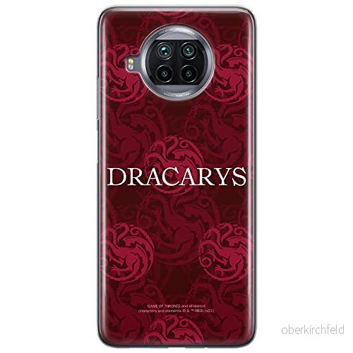 ERT GROUP mobiltelefonfodral för Xiaomi MI 10T LITE/REDMI NOTE 9 PRO 5G originalt och officiellt licensierat Game od Thrones mönster of 021, fodral tillverkad av TPU plast 5903932696288