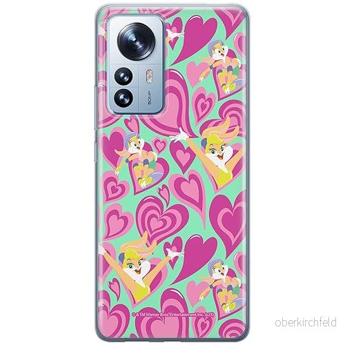 ERT GROUP mobiltelefonfodral för Xiaomi 12 PRO originalt och officiellt licensierat Looney Tunes mönster Lola 010 optimalt anpassad till formen på mobiltelefonen, fodral tillverkad av TPU plast 5905795073640