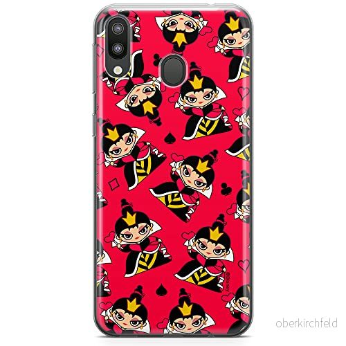 ERT GROUP mobiltelefonfodral för Samsung M20 originalt och officiellt licensierat Disney mönster Queen of Hearts 002 optimalt anpassad till formen på mobiltelefonen, fodral tillverkad av TPU plast 5905131428936