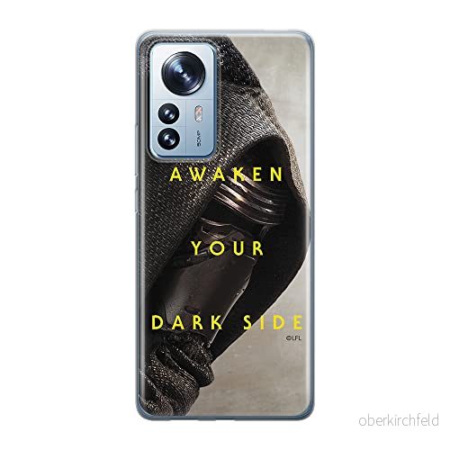 ERT GROUP mobiltelefonfodral för Xiaomi 12 PRO originalt och officiellt licensierat Star Wars mönster Kylo Ren 003 optimalt anpassad till formen på mobiltelefonen, fodral tillverkad av TPU plast 5905511518424