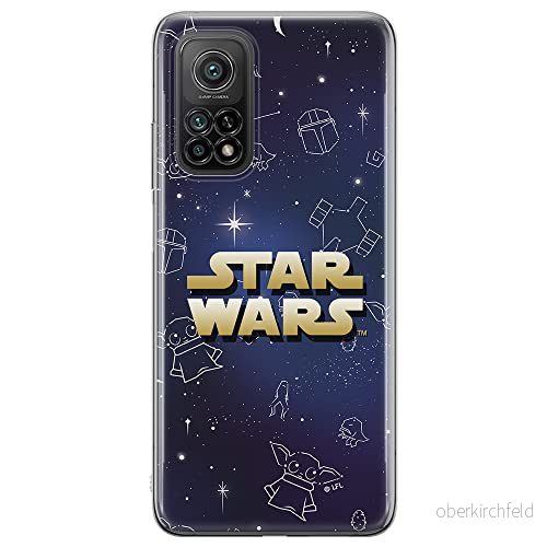 ERT GROUP mobiltelefonfodral för Xiaomi MI 10T 5G / PRO originalt och officiellt licensierat Star Wars mönster Baby Yoda 022, fodral tillverkad av TPU plast 5904805074127