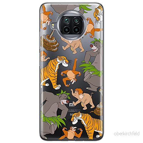 ERT GROUP mobiltelefonfodral för Xiaomi MI 10T LITE/REDMI NOTE 9 PRO 5G originalt och officiellt licensierat Disney mönster Jungle Book 003, gedeeltelijk transparant 5905131782984